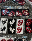White & black wristband