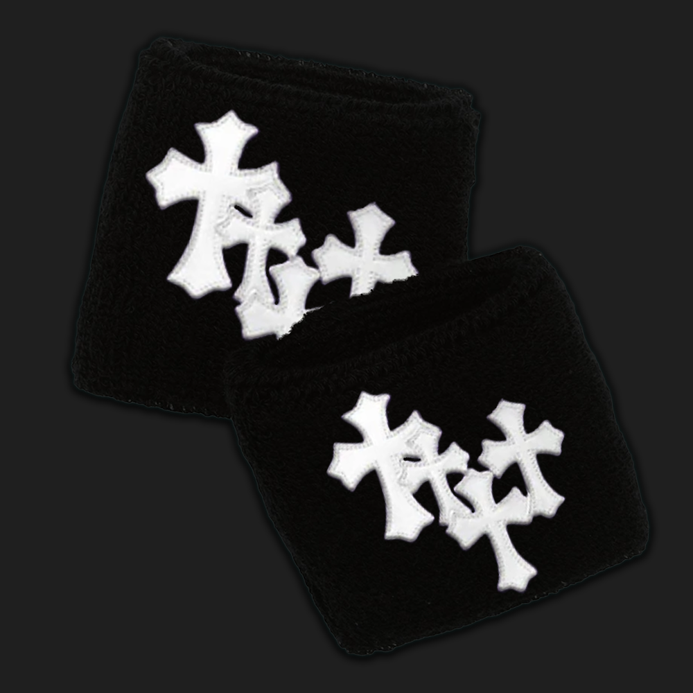 Black & white wristband