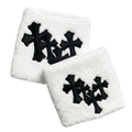 White & black wristband