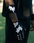 Black & white wristband