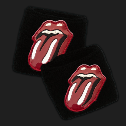 black & red wristband