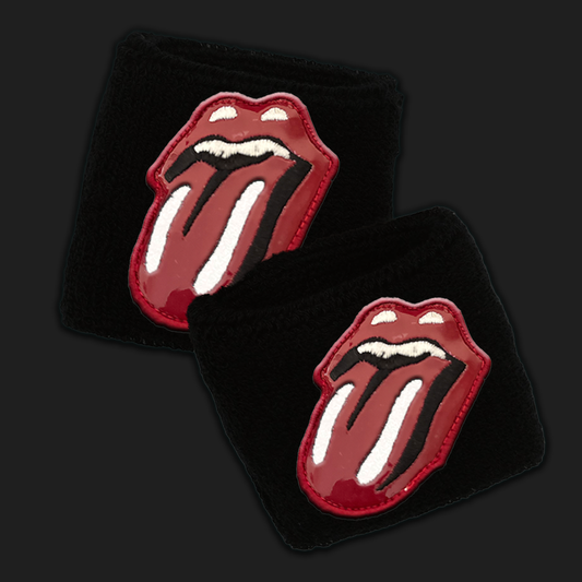 black & red wristband