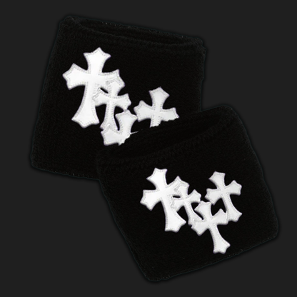Black & white wristband