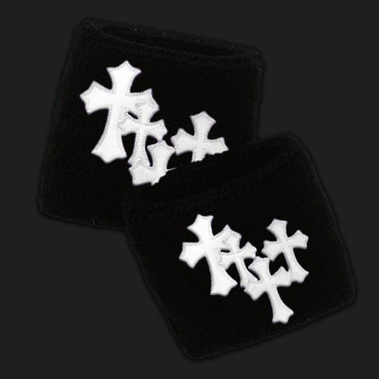 Black & white wristband