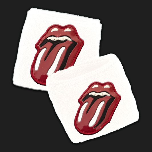 White & red wristband