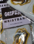 White & gold wristband