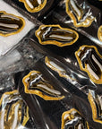 Black & gold wristband