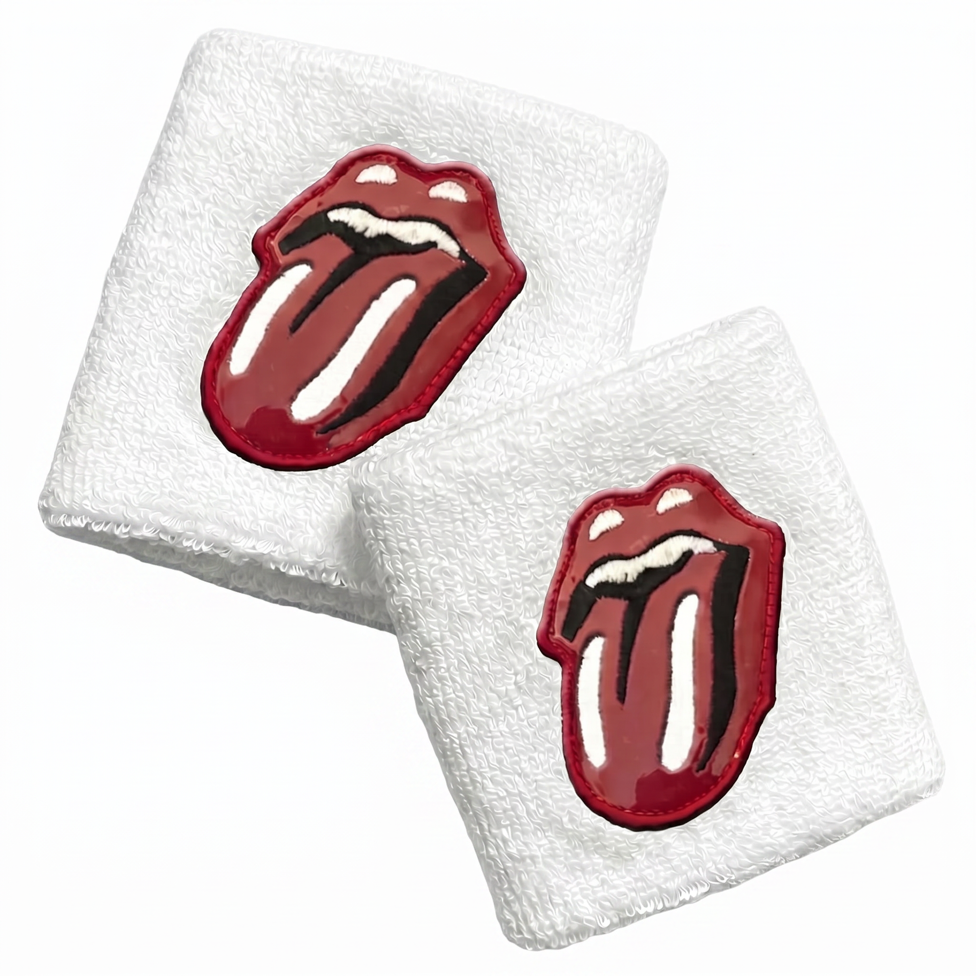 White &amp; red wristband